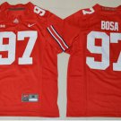 Youth Ohio State Buckeyes #97 Joey Bosa College Red Stitched Jersey