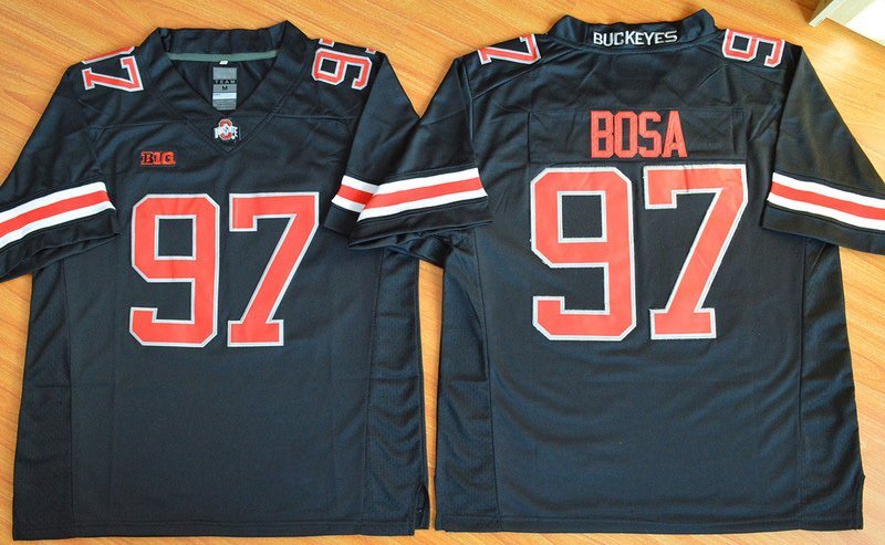 Youth Ohio State Buckeyes #97 Joey Bosa College Black Stitched Jersey