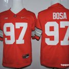 Men's Ohio State Buckeyes #97 Joey Bosa College Red Stitched Jersey