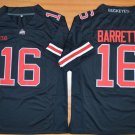 Men's Ohio State Buckeyes #16 J.T Barrett College Black Stitched Jersey