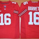 Youth Ohio State Buckeyes 16# J.T Barrett College Red Stitched Jersey