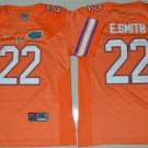 Youth Florida Gators 22# E.Smith College Orange Stitched Jersey
