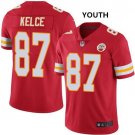 Youth Kansas City Chiefs 87# Travis Kelce Limited Red Stitched Jersey