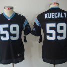 Youth Carolina Panthers #59 Luke Kuechly Black Stitched Jersey