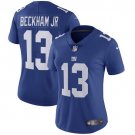 Womens York Giants #13 Odell Beckham Jr Game Blue Stitched Jersey
