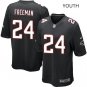 Youth kids Atlanta Falcons #24 Devonta Freeman black Stitched Jersey