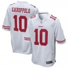 Youth San Francisco 49ers #10 Jimmy Garoppolo White Stitched Jersey
