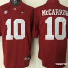 New Youth Alabama Crimson Tide 10 A.J McCarron Red College Stitched Jersey