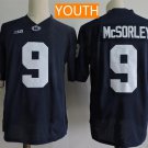 Youth Penn State Nittany Lions #9 Trace McSorley Navy Blue Stitched Jersey