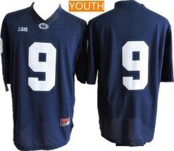 Youth Kids Penn State Nittany Lions #9 Trace McSorley Navy Blue Stitched Jersey