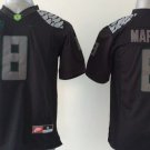 Youth Oregon Ducks Black 8 Marcus Mariota College Stitched Jersey
