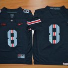 Youth Ohio State Buckeyes 8 Black College Stitched Jersey