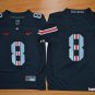 Youth Ohio State Buckeyes 8 Black College Stitched Jersey