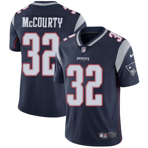Men's Patriots #32 Devin McCourty Limited Navy Blue Stitched Jersey