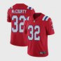Men's Patriots #32 Devin McCourty Limited Red Stitched Jersey