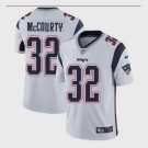 Men's Patriots #32 Devin McCourty Limited White Stitched Jersey