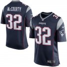 Men's Patriots #32 Devin McCourty Game Navy Blue Stitched Jersey