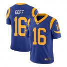 Men's Los Angeles Rams #16 Jared Goff Limited Blue Stitched Jersey