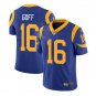 Men's Los Angeles Rams #16 Jared Goff Limited Blue Stitched Jersey