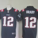 Men's Patriots #12 Tom Brady Navy Blue Stitched Jersey