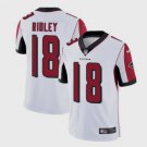 Men's Falcons #18 Calvin Ridley Limited White Stitched Jersey