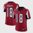 Men's Falcons #18 Calvin Ridley Limited Red Stitched Jersey