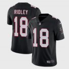 Men's Falcons #18 Calvin Ridley Limited Black Stitched Jersey