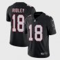 Men's Falcons #18 Calvin Ridley Limited Black Stitched Jersey
