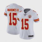 Women's Chiefs 15# Patrick Mahomes II Limited White Stitched Jersey