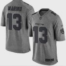 Men's Miami Dolphins 13# Dan Marino Game Gray Stitched Jersey