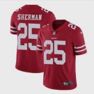 Men's San Francisco 49ers #25 Richard Sherman Limited Red Stitched Jersey
