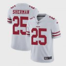 Men's San Francisco 49ers #25 Richard Sherman Limited White Stitched Jersey