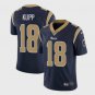 Men's Los Angeles Rams 18 Cooper Kupp Limited Navy Blue Stitched Jersey