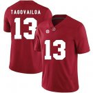 Men's Alabama Crimson Tide #13 Tua Tagovailoa Red Rush Stitched Jersey