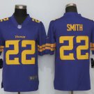 Men's Vikings 22 Harrison Smith Rush Purple Stitched Jersey