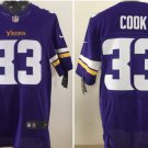 Men's Minnesota Vikings 33 Dalvin Cook Elite Purple Stitched Jersey