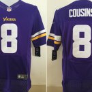 Men's Minnesota Vikings 8 Kirk Cousins Elite Purple Stitched Jersey