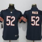 Women's Bears #52 Khalil Mack Limited Navy Blue 2018 Stitched Jersey