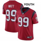 Youth Houston Texans #99 J.J. Watt Limited Red Stitched Jersey