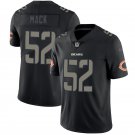 Men's Bears #52 Khalil Mack Limited Black Impact Stitched Jersey