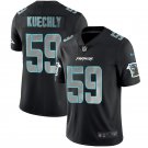 Men's Carolina Panthers 59# Luke Kuechly Limited Black Impact Stitched Jersey