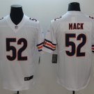 Men's Chicago Bears 52# Khalil Mack Limited White Stitched Jersey