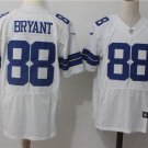 Men's Dallas Cowboys 88# Dez Bryant Elite White Stitched Jersey
