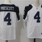 Men's Cowboys #4 Dak Prescott Elite White Stitched Jersey