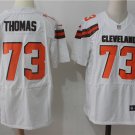 Men's Cleveland Browns 73# Joe Thomas Elite White Stitched Jersey