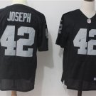 Men's Oakland Raiders #42 Karl Joseph Elite Black Stitched Jersey