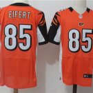 Men's Cincinnati Bengals 85# Tyler Eifert Elite Orange Stitched Jersey