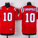 Men's Patriots 10# Jimmy Garoppolo Elite Red Stitched Jersey
