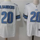 Men's Detroit Lions 20# Barry Sanders Limited White Stitched Jersey