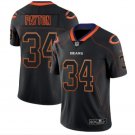 Men's Chicago Bears #34 Walter Payton Limited Black Shadow Home Stitched Jersey